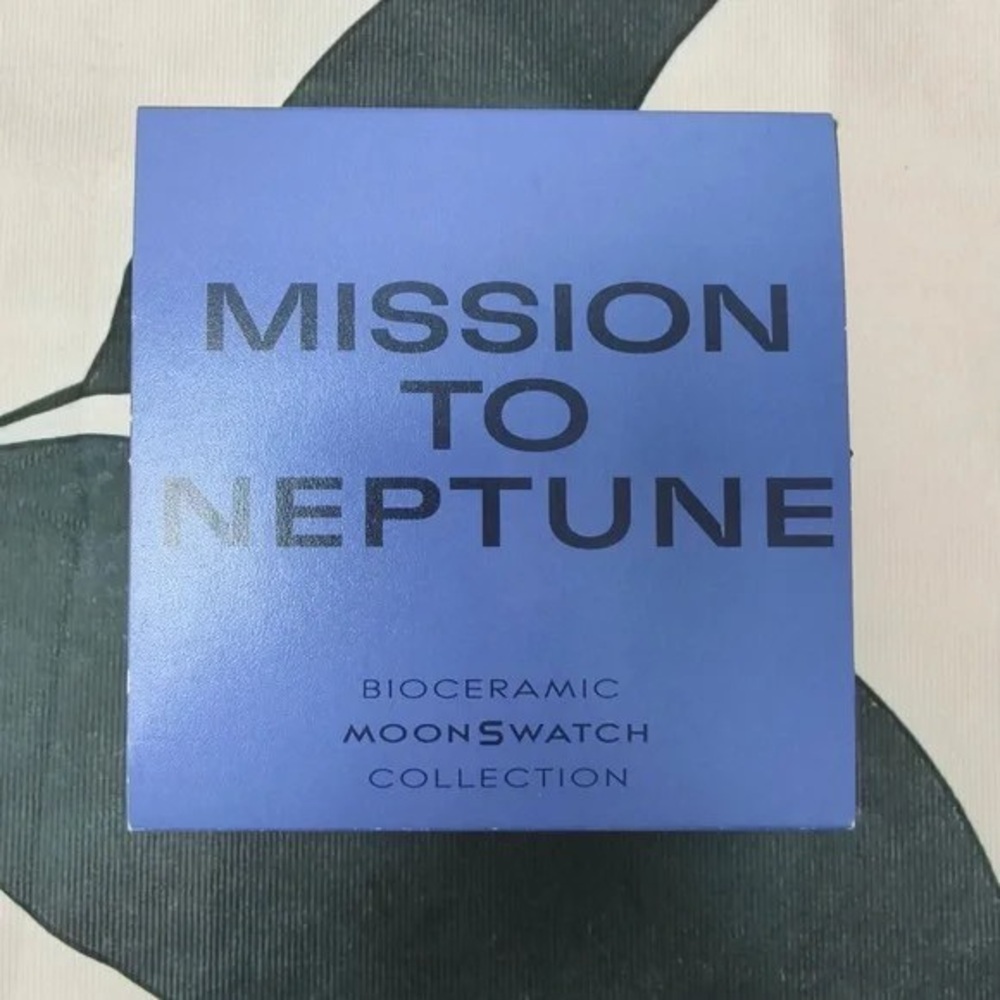 🥥Swatch x Omega MISSION TO THE Super Blue Moonphase Watch - Picture 5 of 5